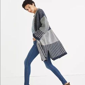 Madewell Collage Cardigan Sweater